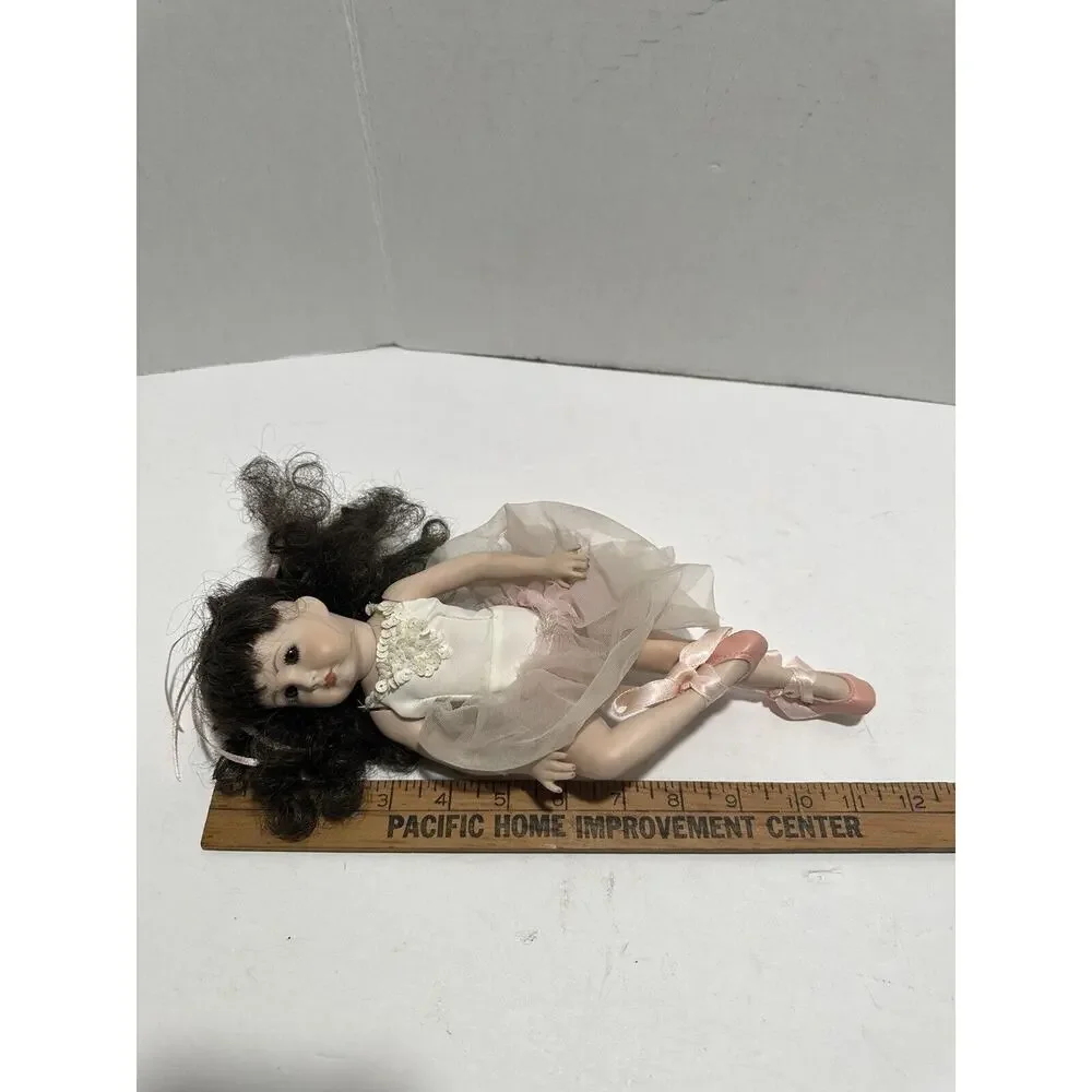 Gorgeous Simon & Halbig Ballerina doll K R 117 58 Brown Hair porcelain body READ